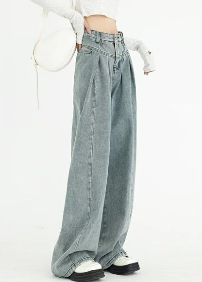 ハイウエストワイドデニムパンツ👖