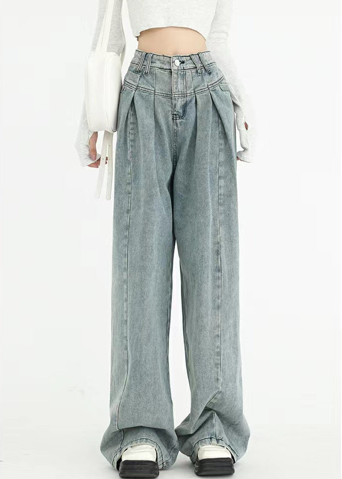 ハイウエストワイドデニムパンツ👖
