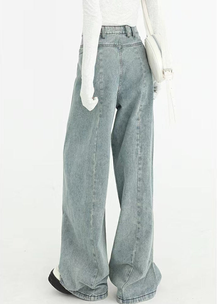 ハイウエストワイドデニムパンツ👖